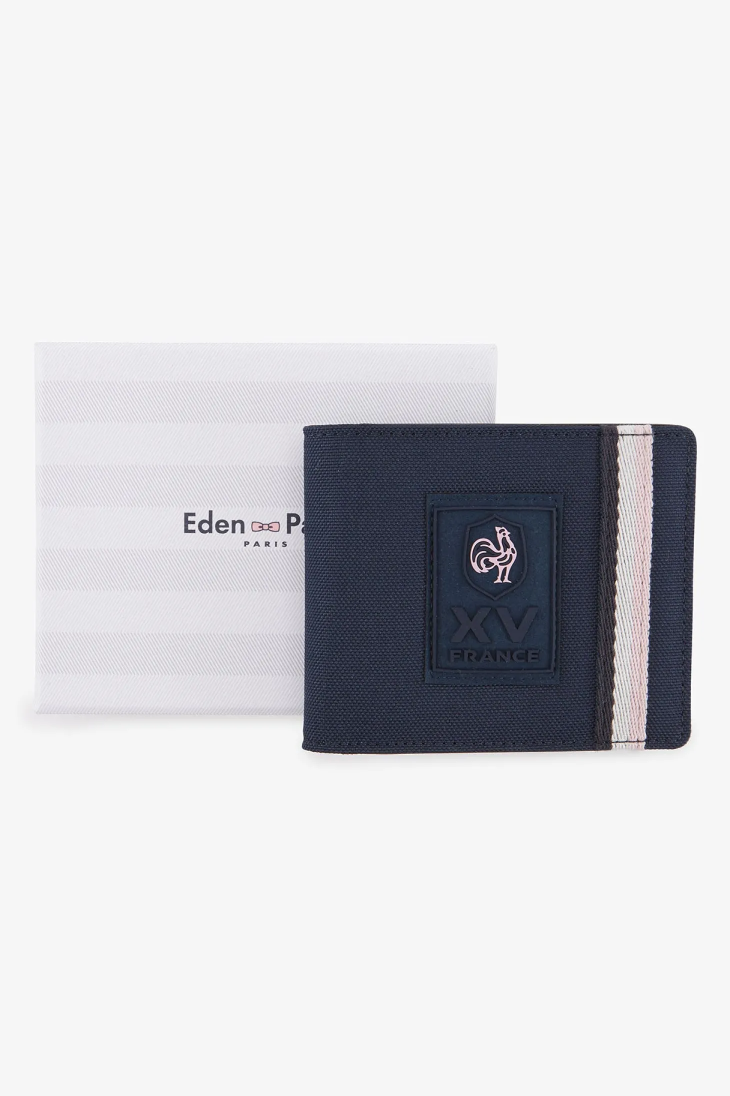 Tricolour France XV Italian-style wallet
