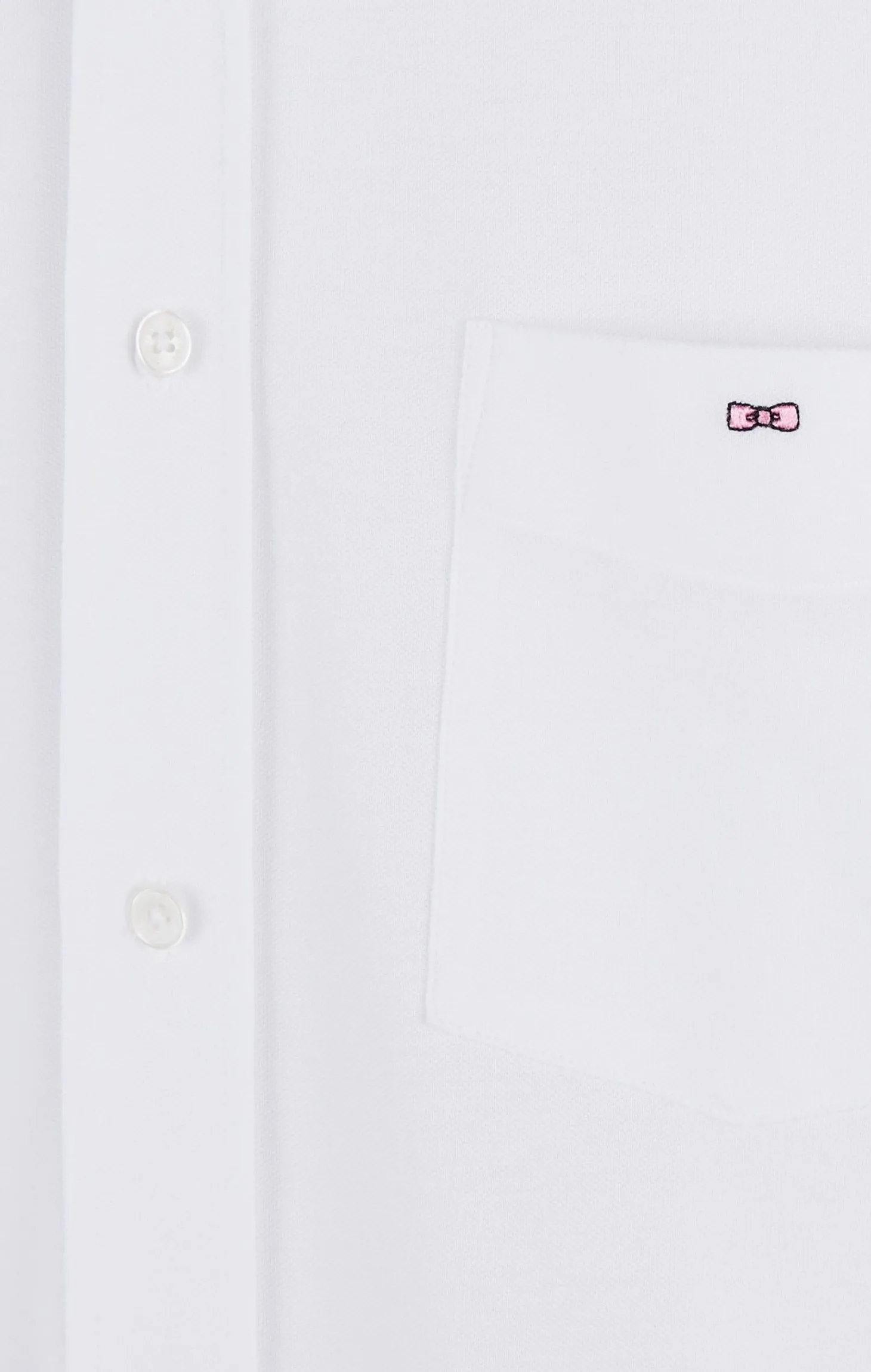 White pinpoint cotton shirt
