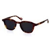 XV de France brown tortoiseshell acetate sunglasses